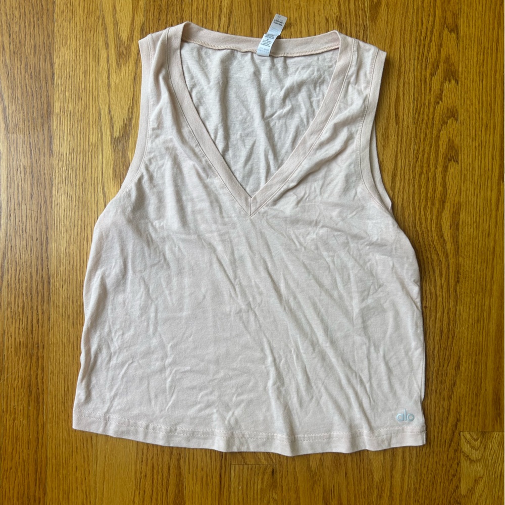 ALO Yoga Pink Tank Top